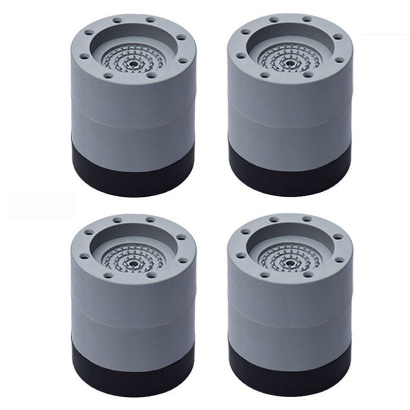 4PCS Gray Rubber Multifunctional Washing Machine Feet Pads Increase 3.5CM 
