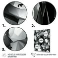 thumbnail image 3 of Designart "Rocks and Bugs in Black and Grey I" Animals Canvas Wall Art - Modern Grey Insects & Bugs Bedroom Canvas Wall Art, 3 of 6