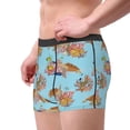thumbnail image 2 of Disketp Turtles And Corals Men's Boxer Briefs,Soft and Breathable Cotton Underwear with ComfortFlex Waistband, 2 of 7