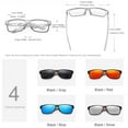 thumbnail image 2 of KINGSEVEN Vintage Classic Wooden Frame Sunglasses Polarized UV403 Leisure Walking Glasses, 2 of 5