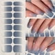 thumbnail image 5 of 16 puntas de envolturas completas para uñas, pegatinas degradadas para uñas, deslizador autoadhesivo, pegatinas DIY para decoración de manicura, 5 of 7