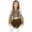 Dak Brown, variant on Kids Girls Caveman Dress with Oversleeves Leopard Print Historical Stone Age Cave Girl Outfits Cow 6