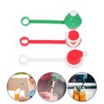 thumbnail image 6 of TABLZONE 6-Pack Cute Silicone Christmas Straw Toppers Universal Fit for Tumblers and Cups Holiday Drink Accessories, 6 of 7