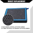 thumbnail image 4 of Unique Bargains No.8713902020 Car Cabin Air Filter with Activated Carbon Replacement for Toyota 4Runner Highlander RAV4, 4 of 7