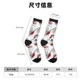 thumbnail image 3 of Balery Koi Fish Calcetas Largas con Estampado para Hombre y Mujer – Suaves y Transpirables, Talla Única (US 5-11), 3 of 6