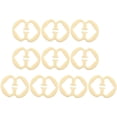 thumbnail image 2 of Joernso 10Pcs Bra Fastener Ergonomic Design Multi-Function Plastic Women Bra Straps Holder Sewing Supplies, 2 of 8