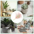 thumbnail image 5 of Uxcell Artificial Succulent Plants Small Fake Plants Faux Succulents Plant Unpotted Pink 4 Pack, 5 of 5