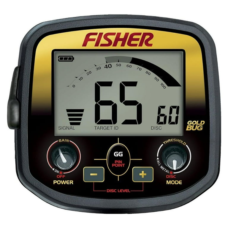 Fisher Labs Gold Bug Metal Detector with Target-ID, V-Break Tone