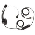 thumbnail image 1 of Business Headset ENC active noise reduction single ear volume adjustable mute control phone headset, 1 of 5