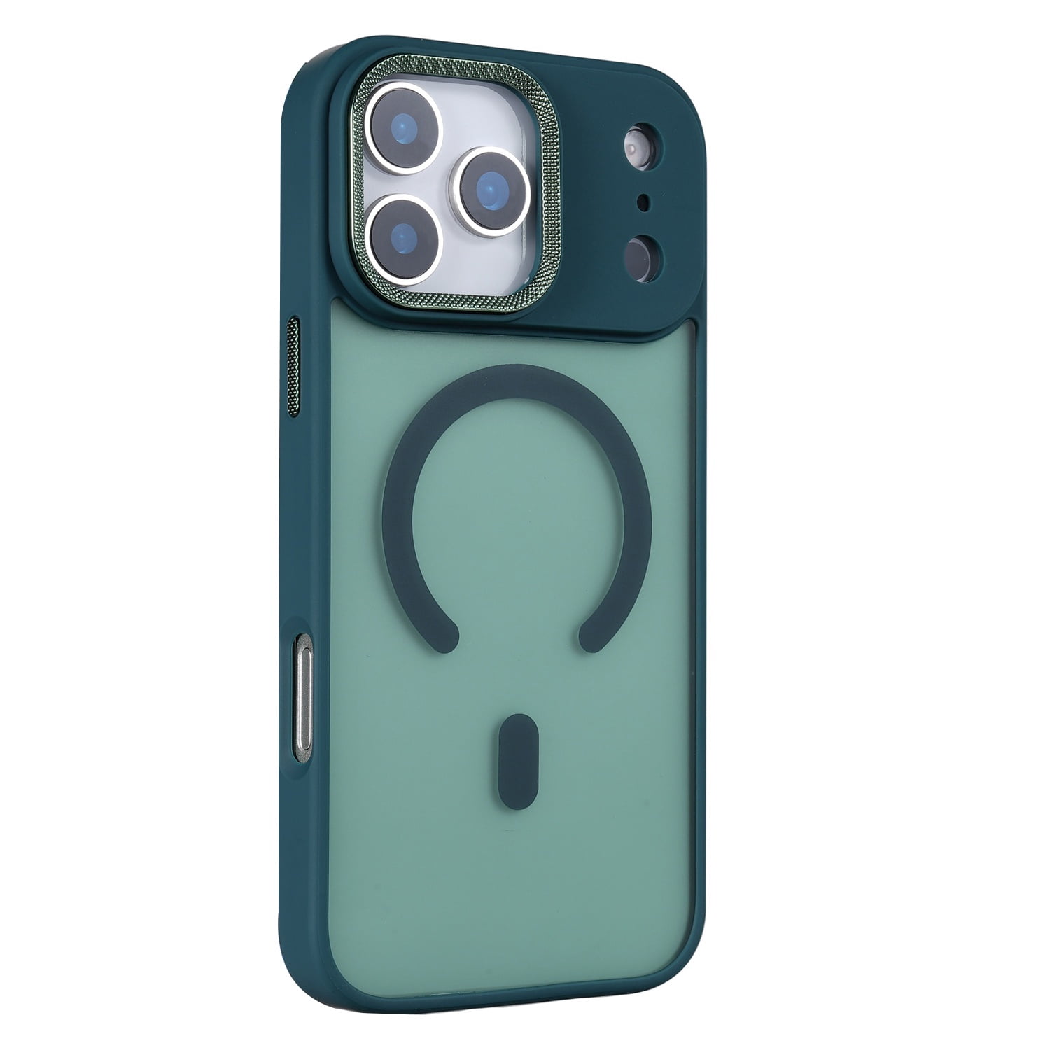 Sleek Matte Finish MagSafe Case for iPhone 17 Pro Max - Dark Green