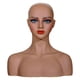 thumbnail image 1 of Cabeza de maniquí, modelo de exhibición de cabello, perchero de , soporte multiusos para pelucas, gafas, sombreros, bufandas y gorras., 1 of 7