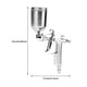 thumbnail image 3 of Pistola pulverizadora de aire pistola pulverizadora neumática profesional diseño ergonómico para pintura en aerosol para madera imprimación de pintura para automóviles ANGGREK Otros, 3 of 7