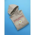 thumbnail image 3 of Think Positive Daisies Hoodie Women -Image by Shutterstock, Female Small, 3 of 4