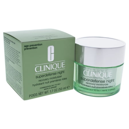 Superdefense Night Recovery Moisturizer - Combination Oily To Oily by Clinique for Women - 1.7 oz