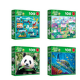 thumbnail image 2 of Puzzlebug Puzzles, 100 pc (5 Variety Pack), 2 of 6