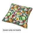 thumbnail image 3 of Throw Pillow Covers, Vegan1 Soft Square Pillow Cases with Invisible Zipper for Couch Bed Sofa, Farmhouse Fall Home Decor 18"x18", 3 of 7