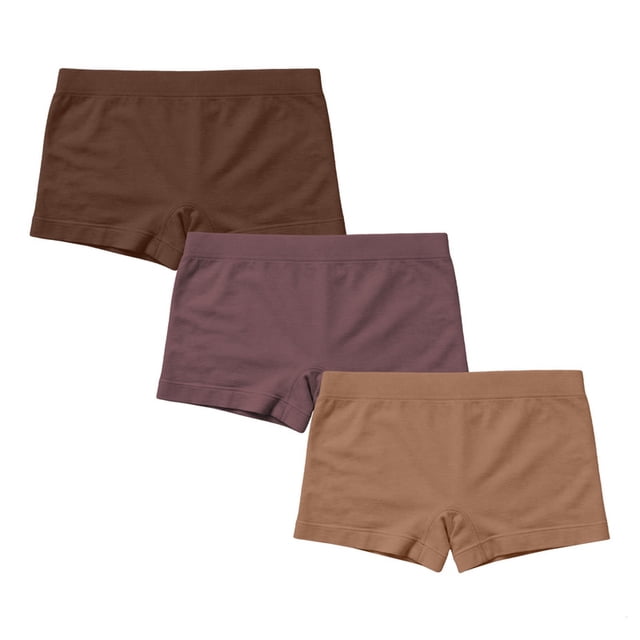 Boóxer Secret Treasures para Mujer, Seamless, Multicolor Talla 2EG 3 Piezas