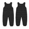 thumbnail image 2 of UACY Toddler Baby Puffer Snow Pants Fleece Lined Winter Warm Snowsuit Overalls Zip Up Quilted Down Jumpsuit ﻿ (Black, 3-4 Years), 2 of 4