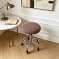 thumbnail image 5 of Round Bar Stool Cover, Elastic Band Secure Cloth Seat Protector for Kitchen Furniture, 5 of 6
