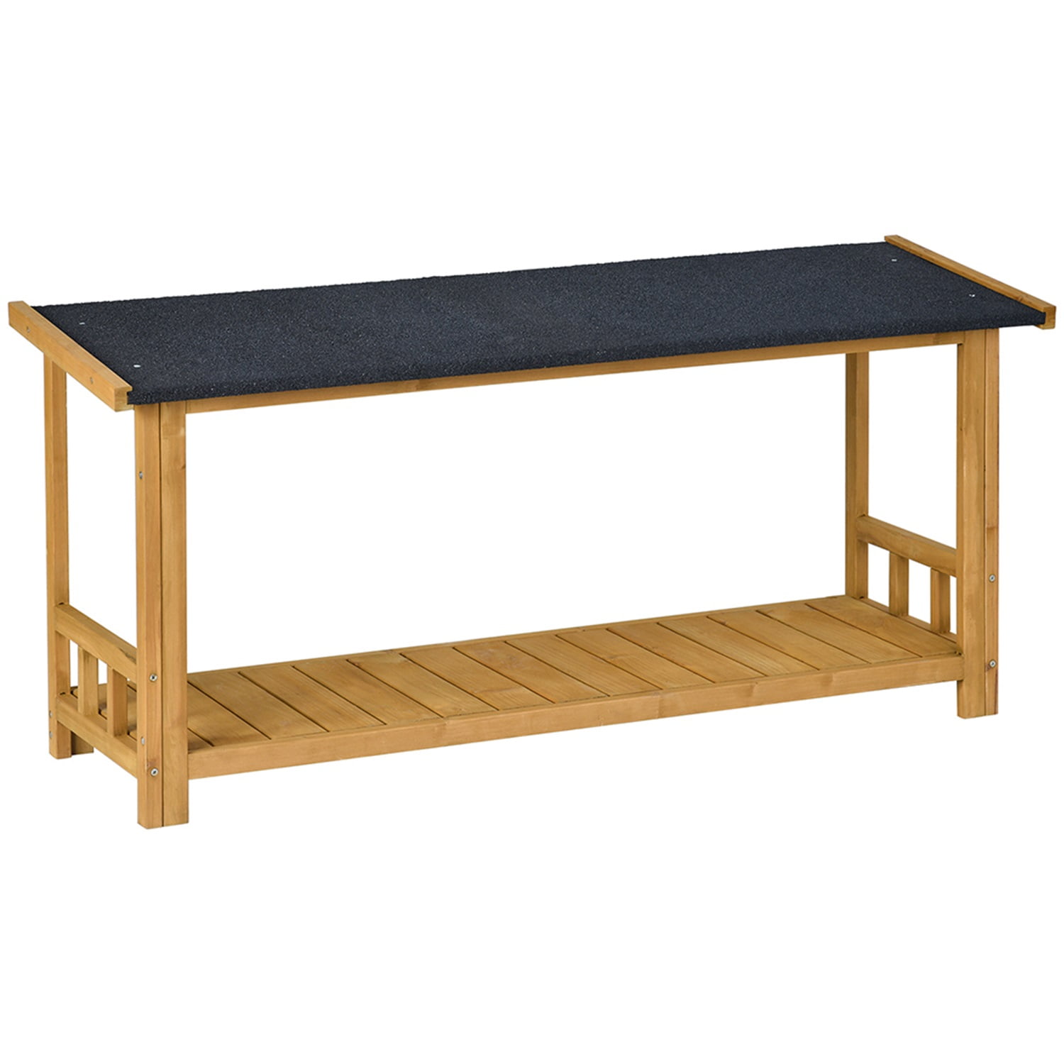 Pefilos 47.2" Large Wooden Dog House for Outdoor & Indoor Dog Crate, Rabbit Hutch Cabin Style, With Porch Pet Cages for Cats Guinea Pig Hutch, 2 Doors Pefilos 47.2" Large Wooden Dog House for Outdoor & Indoor Dog Crate, Rabbit Hutch Cabin Style, With Porch Pet Cages for Cats Guinea Pig Hutch, 2 Doors