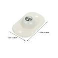 thumbnail image 2 of AURARMLET 4-Pack Large White ABS Caster Wheels with Self-Adhesive for Smooth Furniture Mobility and Easy Movement, 2 of 7