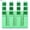Green, variant on BIMZUC Advanced Heat Sink Module 14x14x8mm High Thermal Aluminum Cooling Radiator Fin for CPU Router PCB Development Board Electronic Components Cooler 20 Pack Green (0.55 x 0.55 x 0.31 inches)