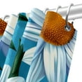 thumbnail image 5 of Daisy Waterproof Printed Shower Curtain Set with Hooks for Bathroom Decoration - Bathroom Curtains Included, 5 of 6