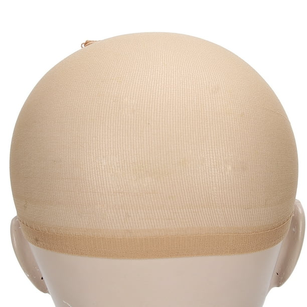 Gorro De Peluca Elástico De Nailon, Conjunto De Red Elástica Para El Cabello Con Banda Ancha Gruesa Para Mujeres Y Hombres, Gorro De Media Ligero Lavable, 30 Uds.