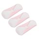 thumbnail image 1 of Compresas menstruales reutilizables, 3 piezas de compresas femeninas reutilizables lavables de color rosa, compresas sanitarias lavables, mayor durabilidad, 1 of 8