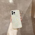thumbnail image 3 of Funda para iPhone 11 Pro, Suave TPU Parachoques Lindo Diseño de Patrón de Impresión Mujeres Niñas Funda Protectora del Teléfono para Iphone 11 Pro (5,8 Pulgada), Flor Verde, 3 of 4
