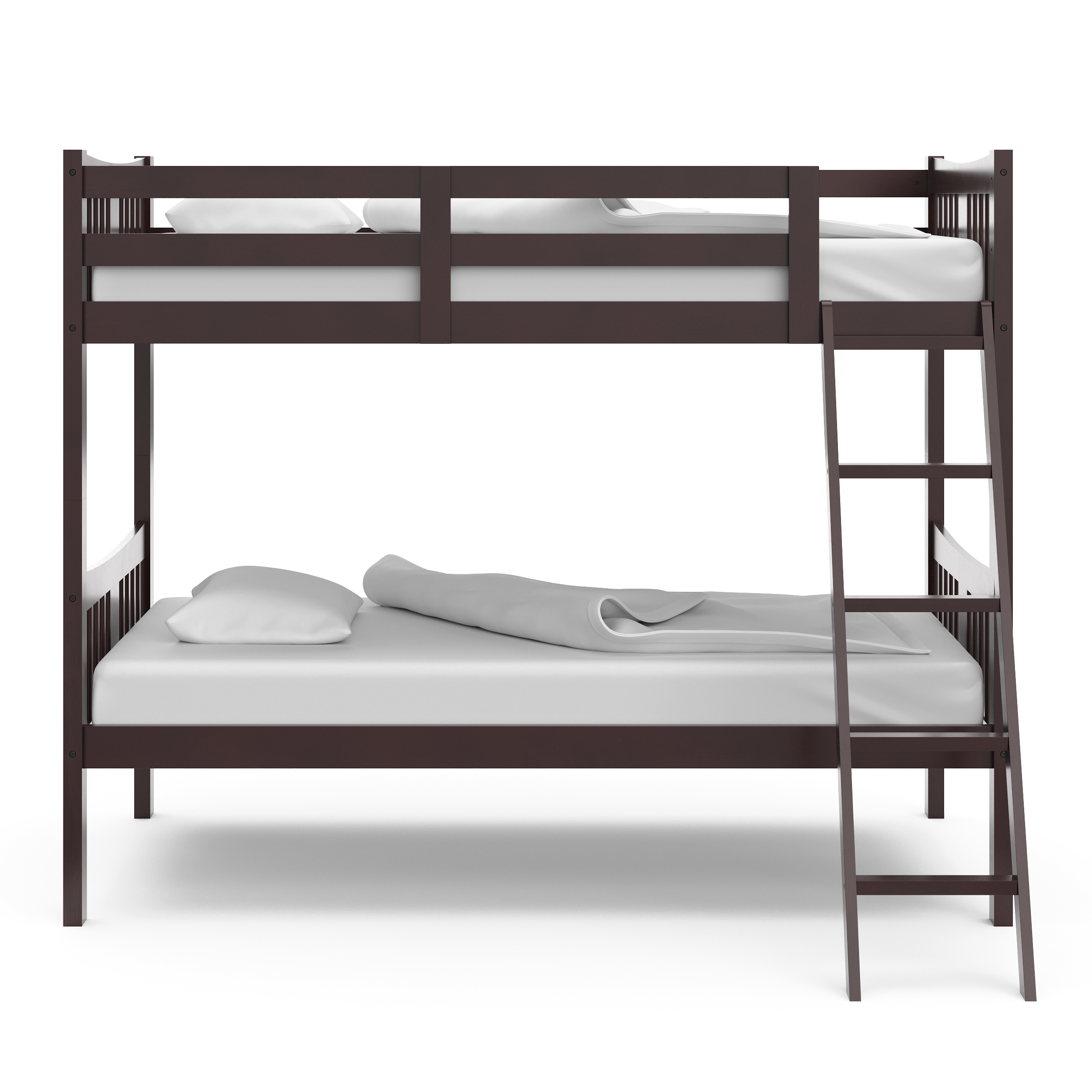 Storkcraft Caribou Twin over Twin Bunk Bed, Espresso - image 5 of 11
