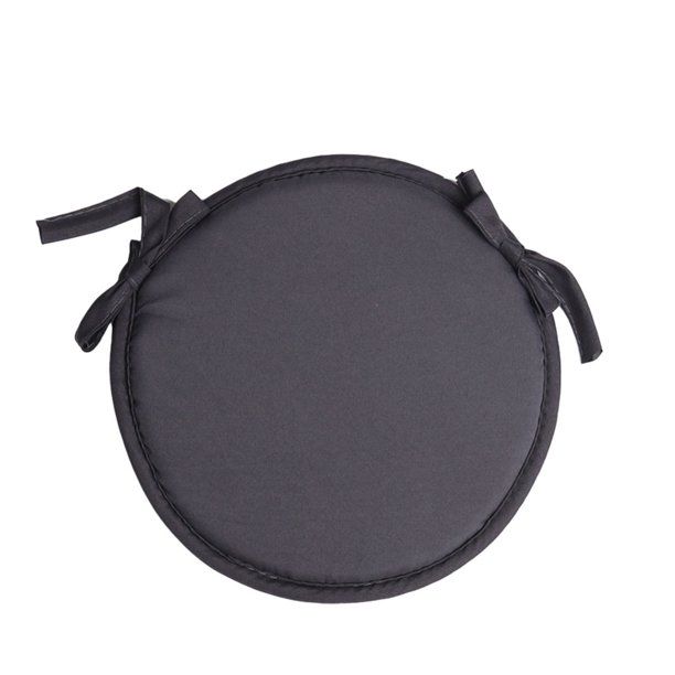 Cateissary Cojín de asiento de algodón que no se desvanece para taburetes de bar - Adición a muebles Cojín de silla duradero gris oscuro Type1 NO1