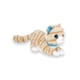 thumbnail image 5 of Gatito De Peluche Acostado Color Beige Con Correa y Orejas Azules., 5 of 5