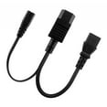 thumbnail image 4 of IEC320 C14 a C13 + C7 Enchufes Cable de Fuente de Alimentación 1 a 2 PDU / Servidor UPS con, 4 of 8