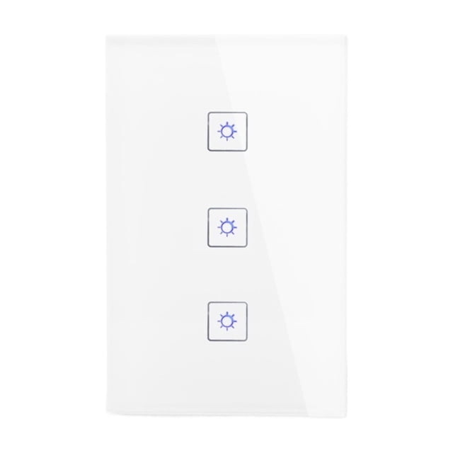 WiFi Smart Touch Switch For Light Home Smart Life APP Control Three Gangs Light Switch SAA ,Trusted and Reliable