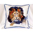thumbnail image 1 of Betsy Drake ZP168 Lion Coussin Intérieur et Extérieur- 22 x 22 Po., 1 of 1