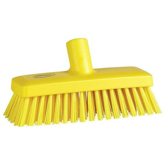 Vikan Deck and Wall Brush,8 7/8 in Brush L 70426