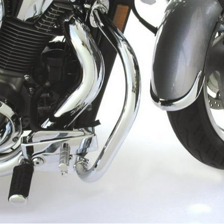 National Cycle Highway Bars National Cycle P4009 Paladin Chromed Steel Highway Bars for 2002-2008 Honda VTX - 1-1/4