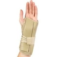 thumbnail image 2 of OTC Cock-Up Wrist Splint - Suede Finish, Left Hand, Beige, Large, 2 of 4