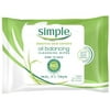 Simple Cleansing Facial Wipes 7 Each (Pack of 6)