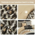 thumbnail image 6 of Nanshing 10 Piece Comforter Set, King, Black Gold, 6 of 7