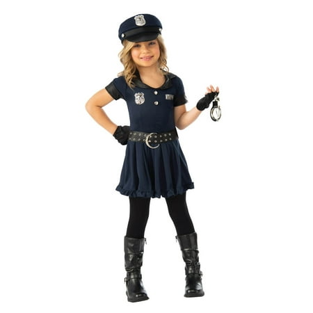 Girls Cop Cutie Halloween Costume