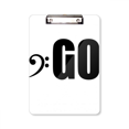 thumbnail image 1 of Go Foreword Notes de Basse Expression Clipboard Dossier Bloc-Notes Plaque de Support A4, 1 of 4