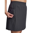 thumbnail image 6 of RBX Active Women's Plus Size Zipper Pocket Woven Skort With Inner Bike Short, 6 of 6