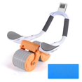 thumbnail image 1 of Automatic Rebound Ab Roller - Core Trainer with Timer, Elbow Support & Phone Holder (Orange), 1 of 5
