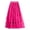 Hot Pink, variant on Womens Skirts Fashion Pattern Mesh Stitching Solid Color Four Season Cute Puffy Skirt Long Skirt Versatile Maxi Skirts Blue L