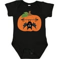 thumbnail image 3 of Inktastic Halloween Pumpkin Funny Bat Boys or Girls Baby Bodysuit, 3 of 5