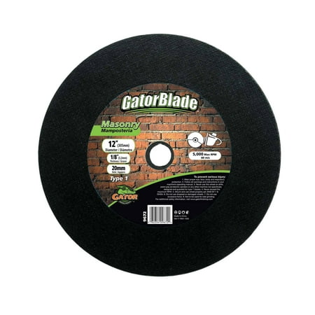 

GatorBlade 9672 Cut-Off Wheel 12 in Dia