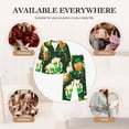 thumbnail image 7 of Haiem St Patrick's Day10 Pattern Women’s Long-sleeve Sleepwear,Sleepwear Set,2-piece Loungewear Set,Soft PJs Comfy Nightwear with Pockets-X-Large, 7 of 7