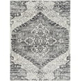 thumbnail image 2 of Mark&Day Area Rugs, 6x9 Edinburgh Traditional Charcoal Area Rug, Grey Beige Carpet for Living Room, Bedroom or Kitchen (6'7" x 9'), 2 of 5